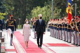 Președintele Lituaniei către Maia Sandu: Prezența mea în țara dumneavoastră este un semn de sprijin al parcursului european al RM